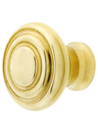 Bullseye Cabinet Knob - 1 3/16" Diameter