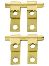 1/2" x 1 1/2" Pair of Mirror Mounting Friction Hinges