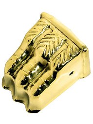 Small Brass Clawfoot Toe Cap