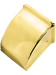 Large Brass Plain Toe Cap