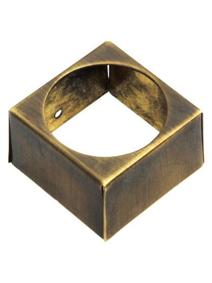 Brass Leg Skirt Ferrule in Antique-By-Hand.