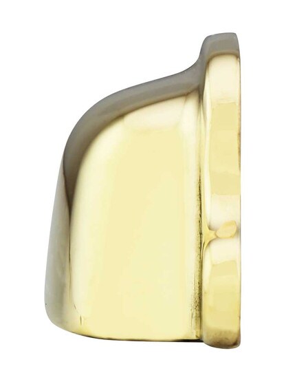Alternate View of 3 3/16 inch Tapered Brass Bin Pull With Choice of Finish