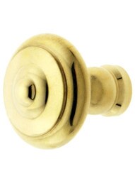 Small Mid-Century Style Cabinet Knob - 1" Diameter