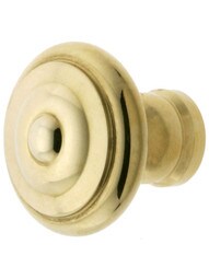 Mid-Century Style Cabinet Knob - 1 1/4" Diameter