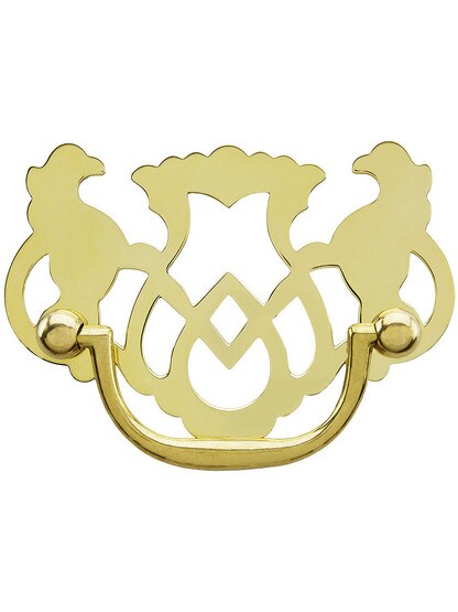 Chippendale Griffin Bail Pull - 2 1/2-Inch Center-to-Center.