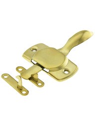 Solid Brass Reversible Hoosier Latch
