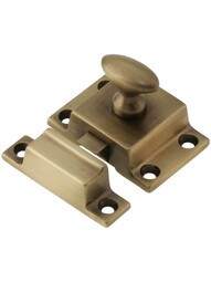 Classic Solid Brass Ball-Tip Cabinet Hinge ~ 2-1/2 x 2 – Hardwick & Sons