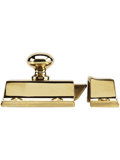 Alternate View 2 of Large Cast Brass Cupboard Latch
