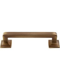 Yanxia 12 Pack Antique Brass Cabinet Handles - 6-5/16" Center To Center Vintage Drawer Pulls