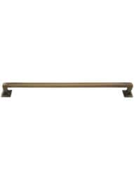 Arts and Crafts Cabinet Pull - 12-Inch Center-to-Center in Antique-By-Hand