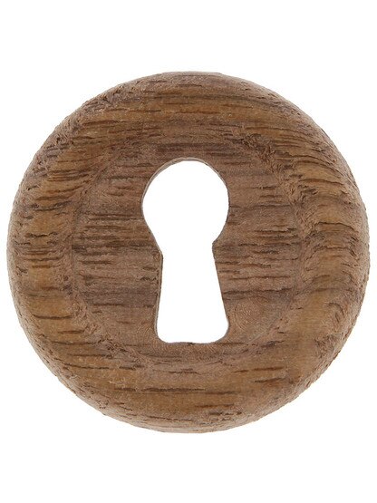 Walnut Furniture Keyhole Cover | House of Antique Hardware
