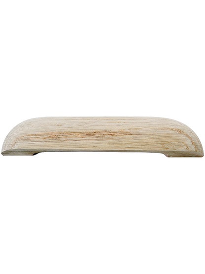 Solid Oak Desk Drawer Handle - 5 1/2 inch Center-to-Center.