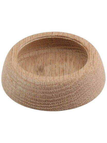 Solid Oak Caster Cup.