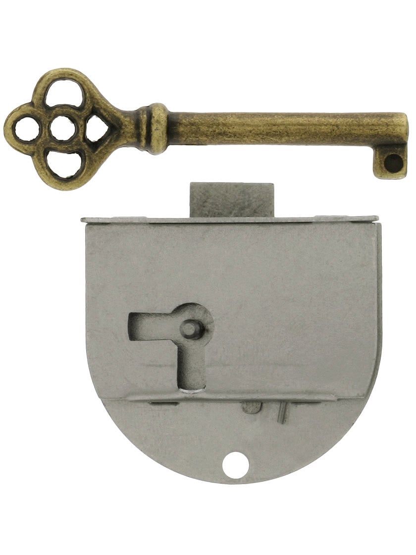 Restorers Classic Steel Cabinet Door Lock And Key