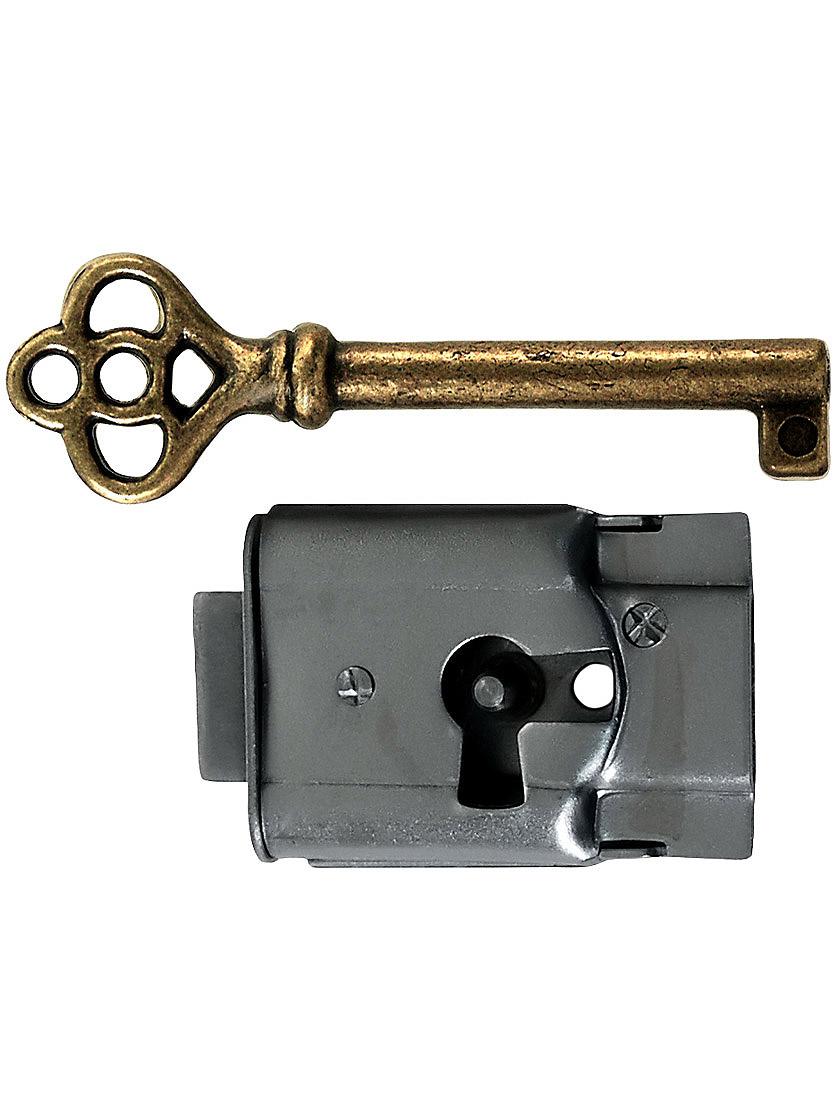 Details about   Full Mortise Lock Door or Drawer Lock with Key Antique Style Lock 