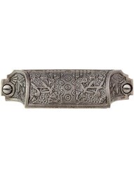 Cast Iron Windsor Bin Pull - 3 3/8-Inch Center-to-Center