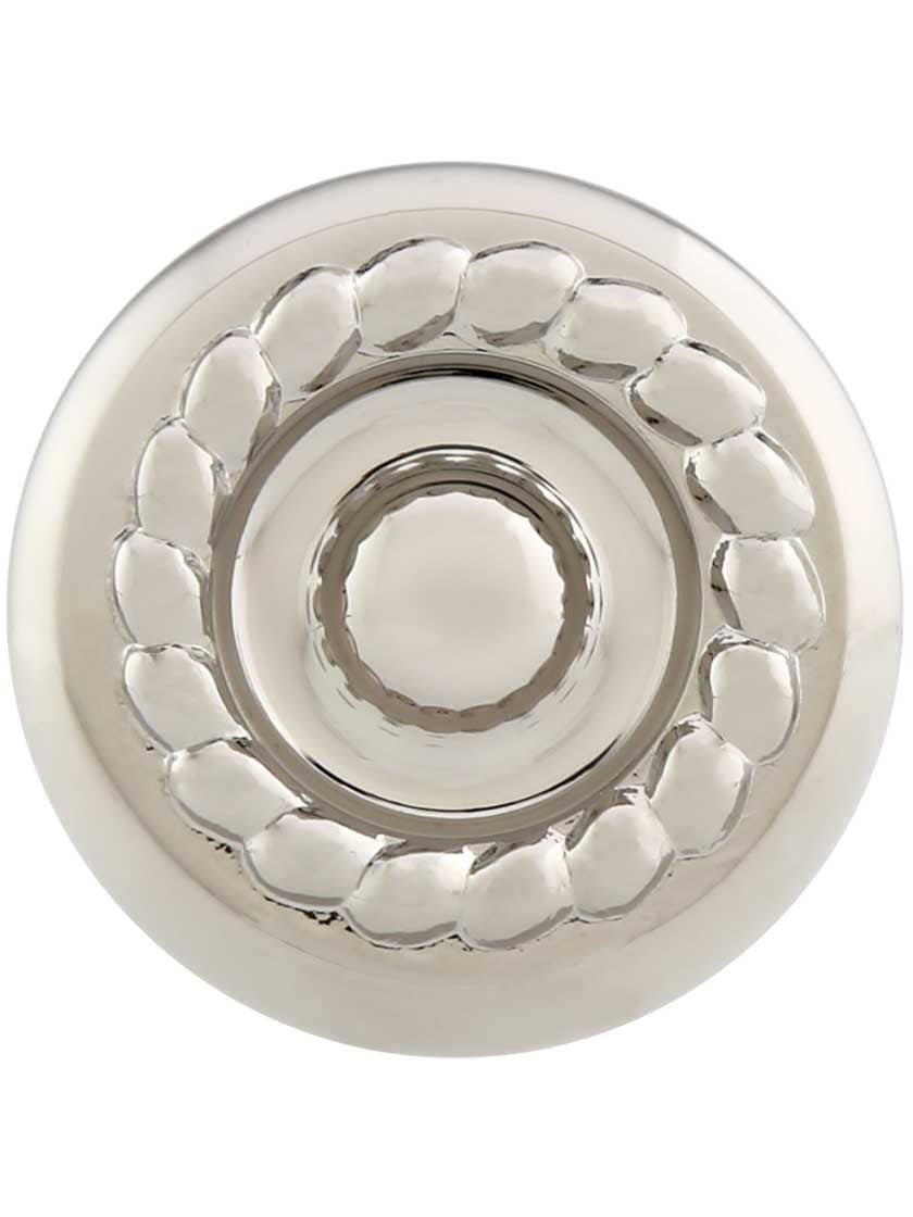 Alternate View 2 of Small Rope Design Cabinet Knob - 1 1/8 inch Diameter