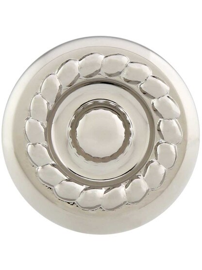 Alternate View 2 of Small Rope Design Cabinet Knob - 1 1/8 inch Diameter