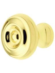 Small Waverly Cabinet Knob - 1 1/8" Diameter