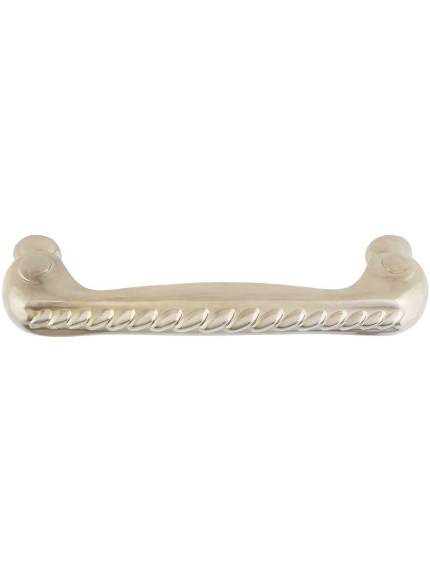 Rope Design Drawer Pull 4" Center to Center House of Antique Hardware