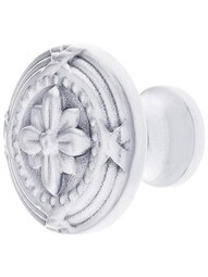 Large Ribbon and Reed Cabinet Knob - 1 3/4 inch Diameter