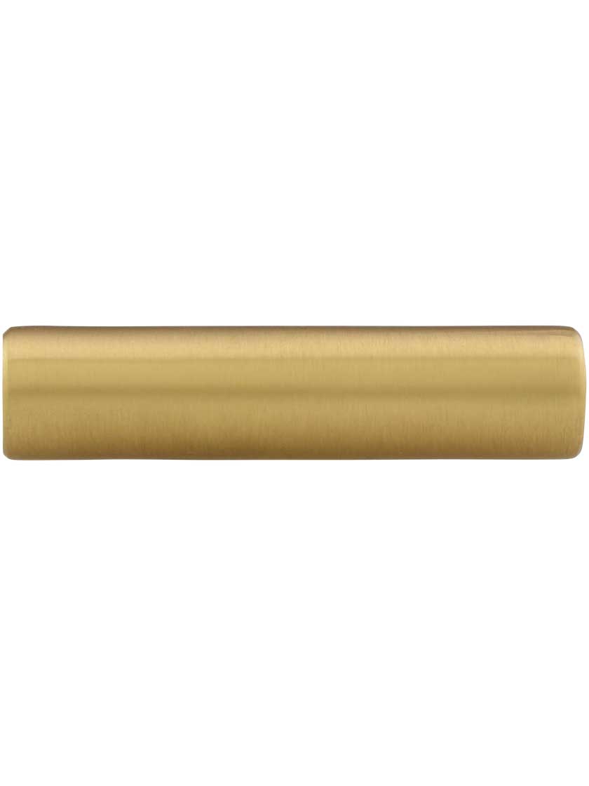 Alternate View 3 of Mid-Century Brass Bar Knob - 2 inch Long