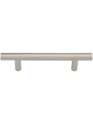 Symm Etry 3-1/2 in. Center-to-Center Octagon Satin Nickel Pull