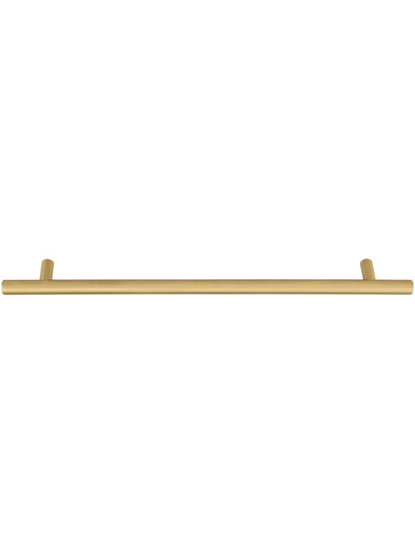 Alternate View 2 of Mid-Century Brass Bar Pull - 10 inch Center to Center