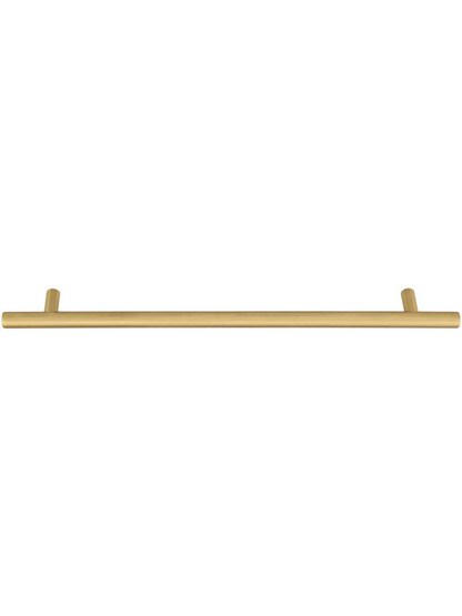 Alternate View 2 of Mid-Century Brass Bar Pull - 10 inch Center to Center