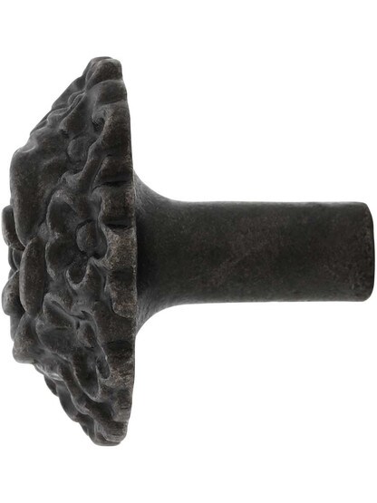 Alternate View of Kalisto Cast-Iron Cabinet Knob - 1 5/8 inch Diameter.