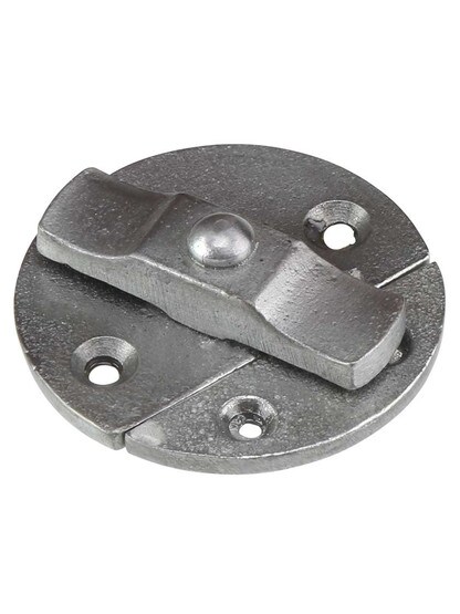 Medium Turn Button with Back Plates - 1 7/8 inch Diameter.