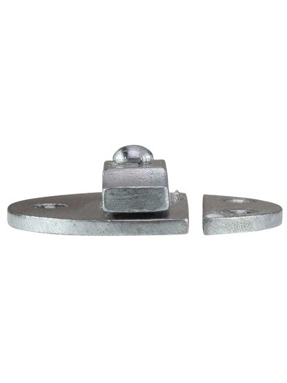 Alternate View 2 of Medium Turn Button with Back Plates - 1 7/8 inch Diameter.