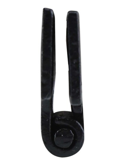 Alternate View 2 of Pair of Hand-Forged H Style Cabinet Hinges - 4 inch H x 1 7/8 inch W.