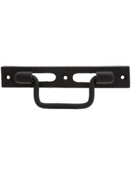 Cast-Iron Drawer Pull - 6" Width
