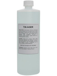 Tin Aging Solution - 32 Oz. Bottle