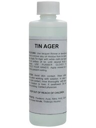 Tin Aging Solution - 8 Oz. Bottle