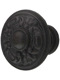 Decorative Victorian Cast-Iron Cabinet Knob