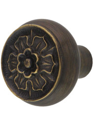 Pisano Cabinet Knob in Antique-By-Hand