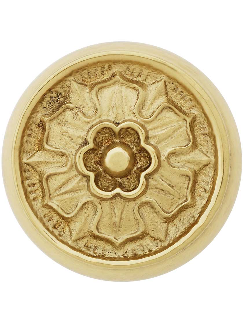Alternate View 2 of Pisano Solid-Brass Cabinet Knob.
