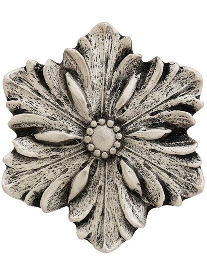 Alternate View 2 of Opulent Flower Cabinet Knob - 1 5/8 inch Diameter.