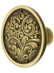 Saddleworth Cabinet Knob - 1 3/8" Diameter