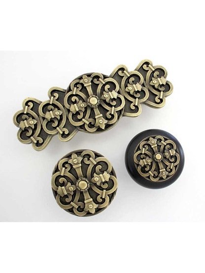 Alternate View of Chateau Cabinet Knob - 1 9/16 inch Diameter.