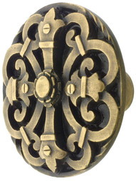 Chateau Cabinet Knob - 1 9/16 inch Diameter.