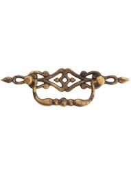 Toscana Bail Pull With Back plate - 3 3/4" Center-to-Center