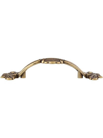 Alternate View of Victorian Decorative Drawer Pull - 2 1/2 inch Center-to-Center.