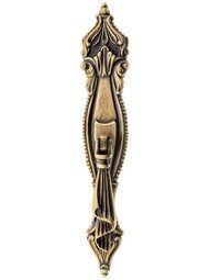 Swag Pendant Cabinet Door Pull in Antique Brass Dark