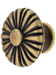 Daisy Cabinet Knob with Choice of Finish.