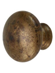 Classic Round Knob - 1 3/16" Diameter