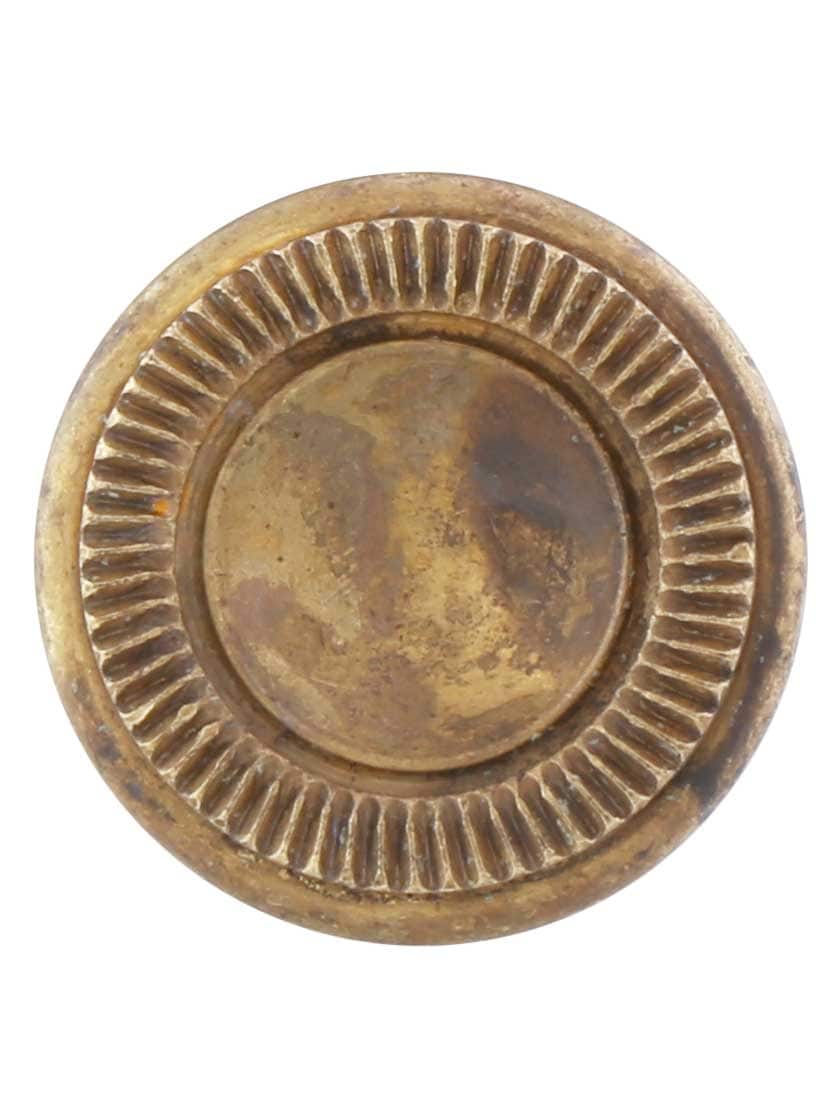Knurled Edge Cabinet Knob - 1