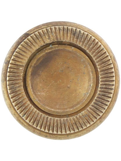 Alternate View 2 of Knurled Edge Cabinet Knob - 1 3/16 inch Diameter.